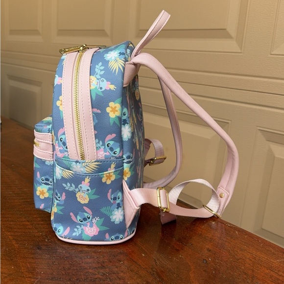 Disney land STITCH small backpack! Used once! Perfect for vacation! - Picture 2 of 5